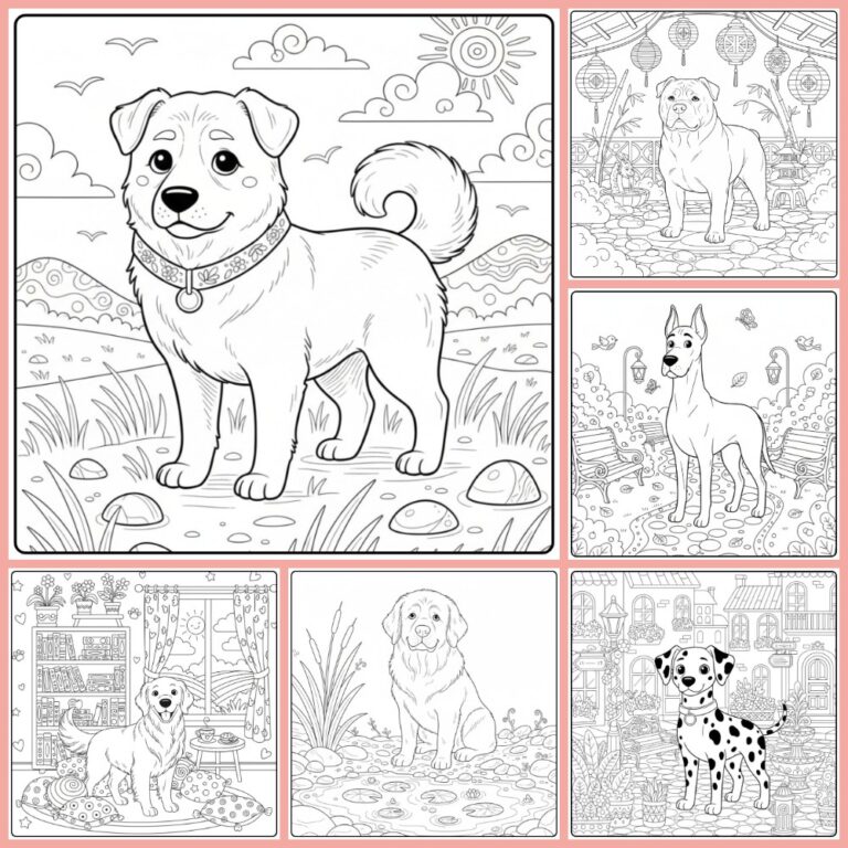 Gratis Kleurplaten Hond Moeilijk Om Te Printen PDF