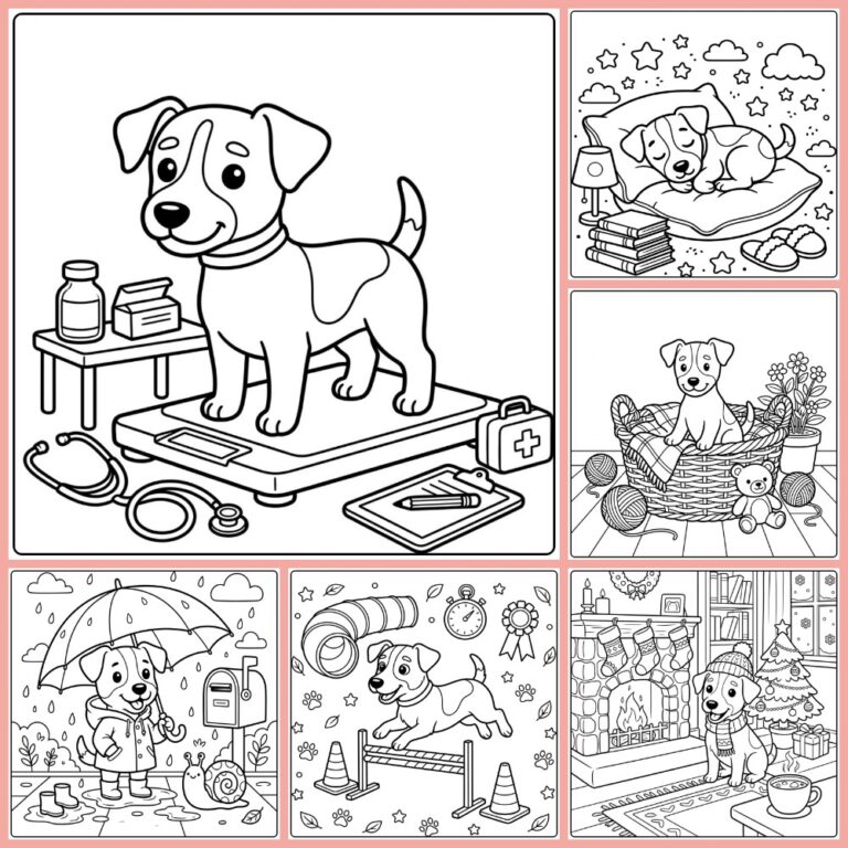 Gratis Kleurplaten Jack Russel Om Te Printen PDF