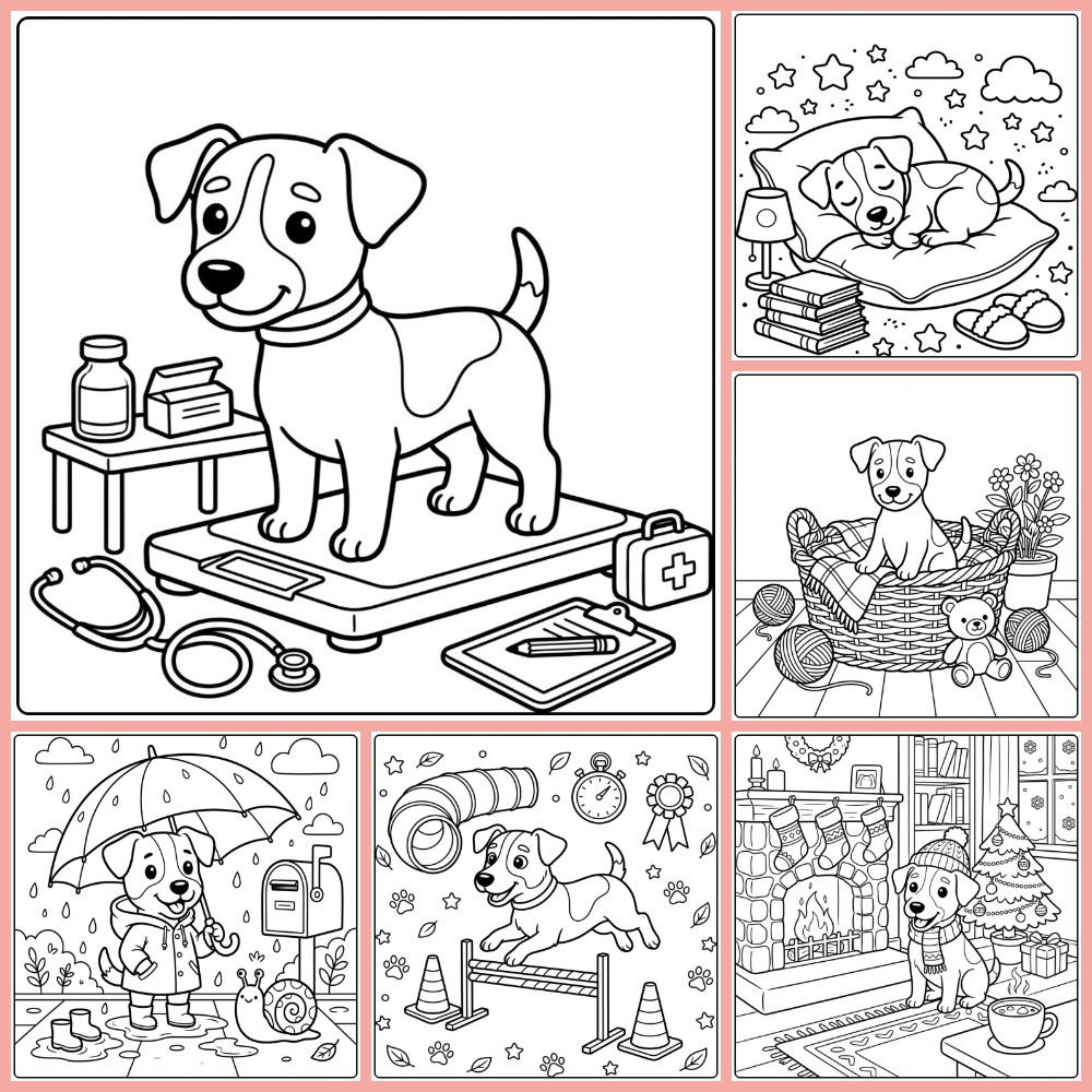 Gratis Kleurplaten Jack Russel Om Te Printen PDF