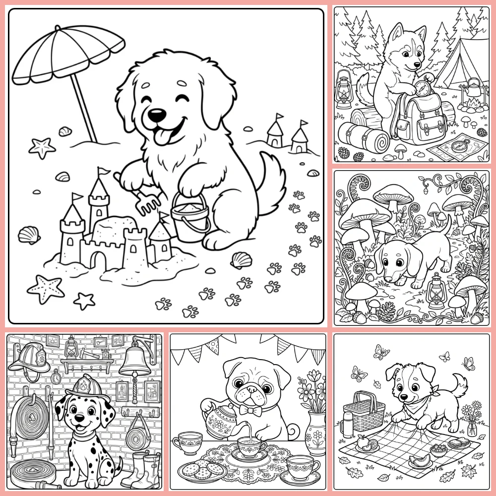 Gratis Kleurplaten Puppy Moeilijk Om Te Printen PDF