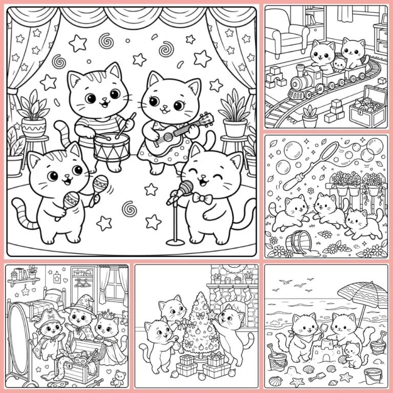 Gratis Kleurplaten Schattige Katjes Om Te Printen PDF