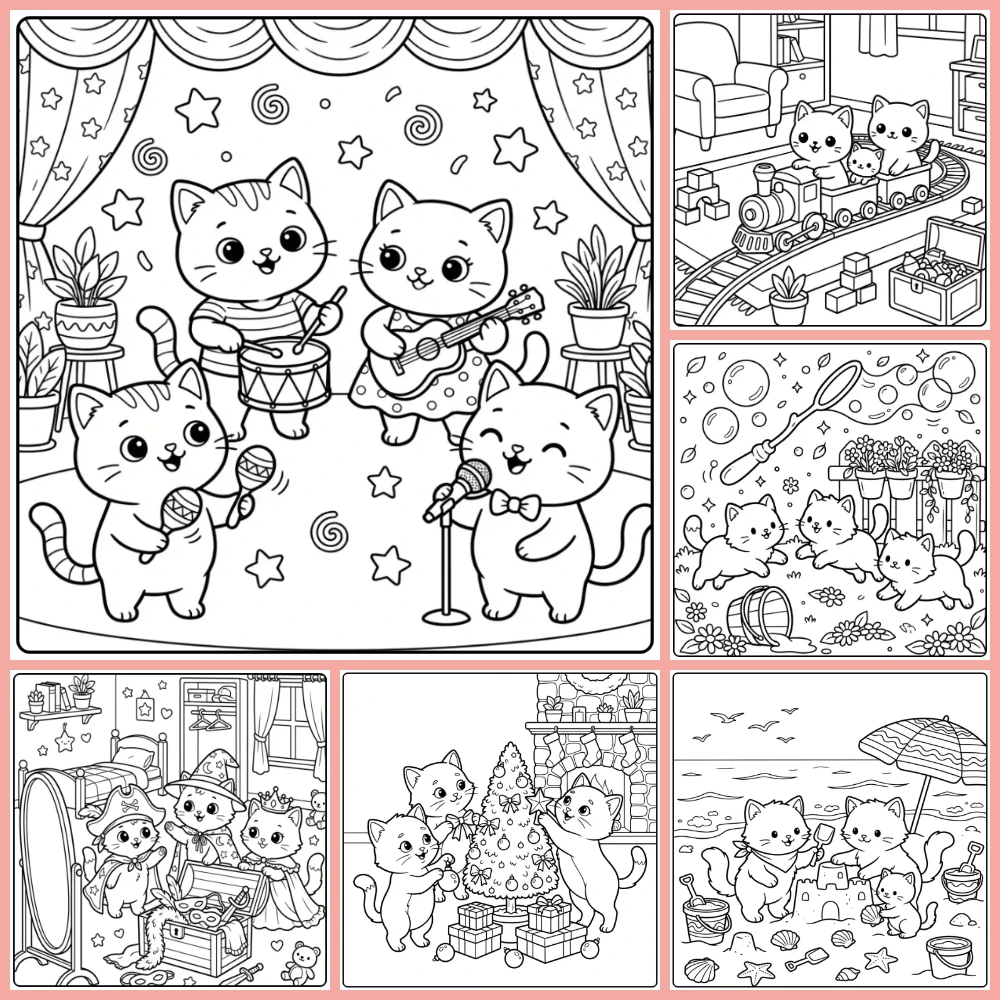 Gratis Kleurplaten Schattige Katjes Om Te Printen PDF