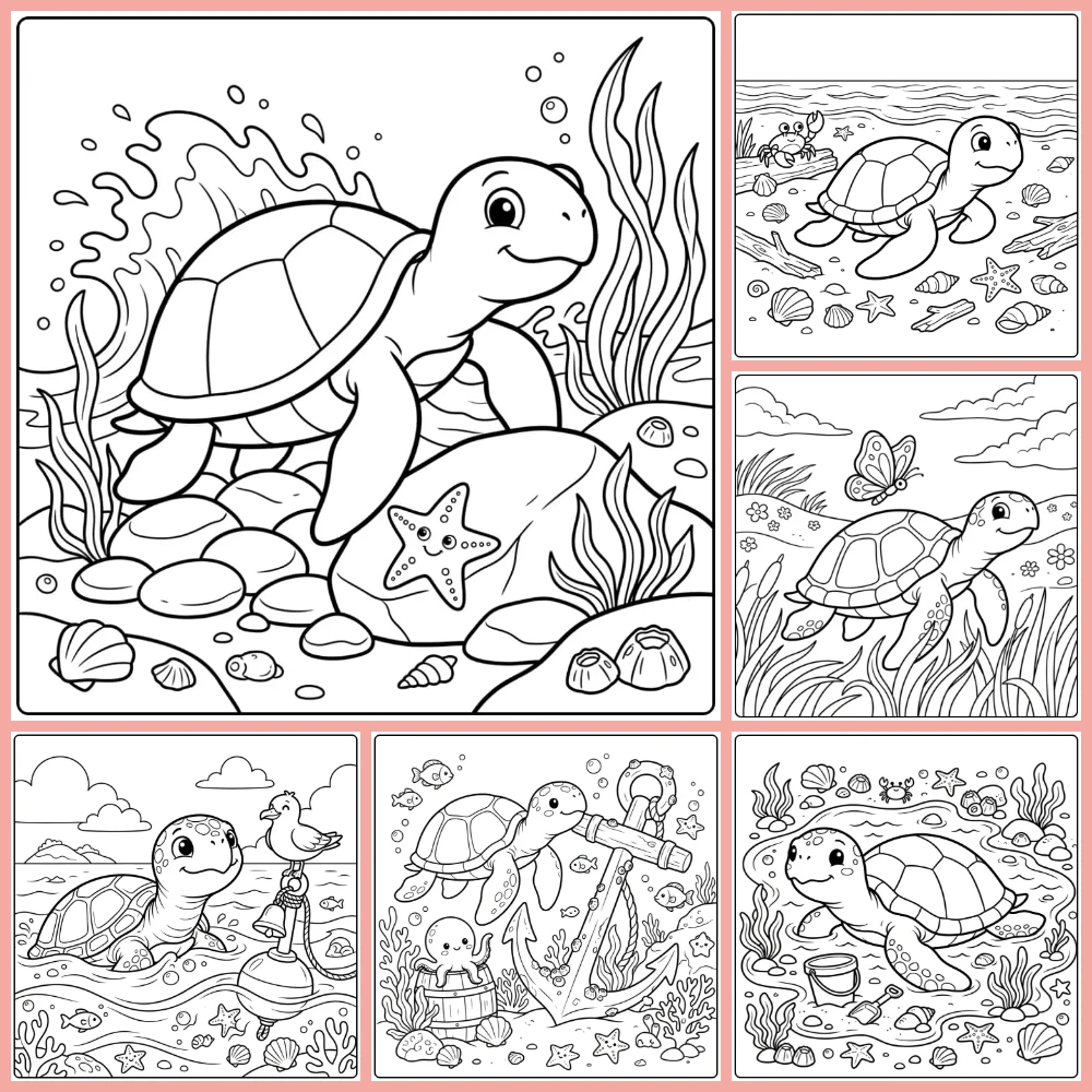 Gratis Kleurplaten Schildpad Om Te Printen PDF