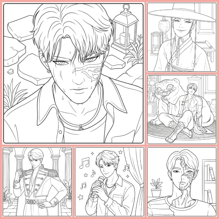 Gratis Jinu Kpop Demon Hunters Kleurplaten Om Te Printen PDF Voor Alle