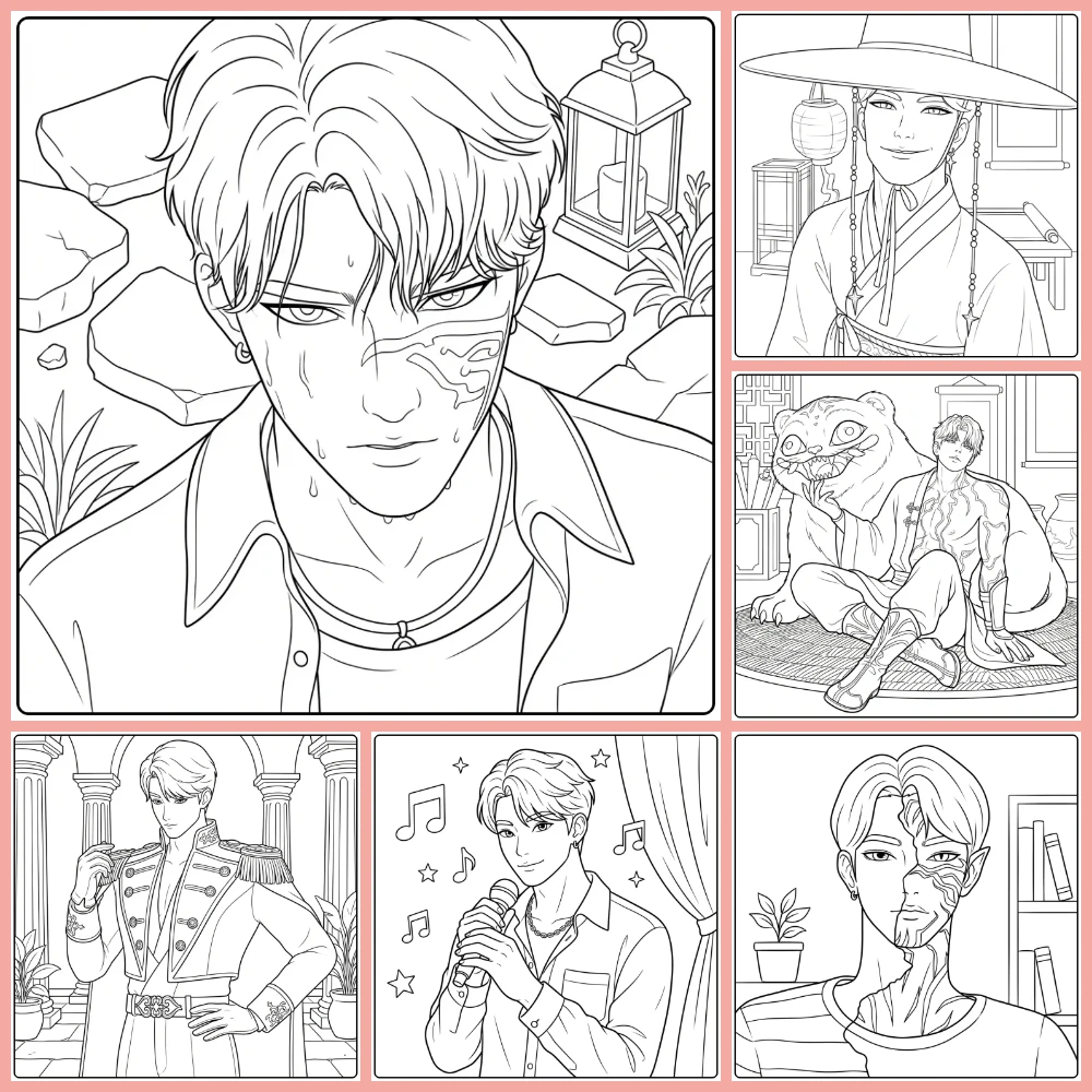 Gratis Jinu Kpop Demon Hunters Kleurplaten Om Te Printen PDF Voor Alle