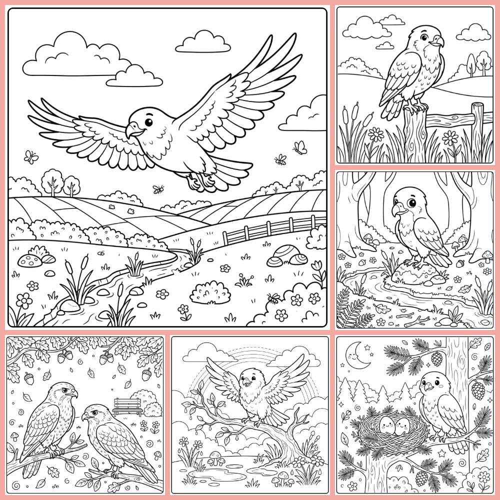 Gratis Kleurplaten Buizerd Om Te Printen PDF