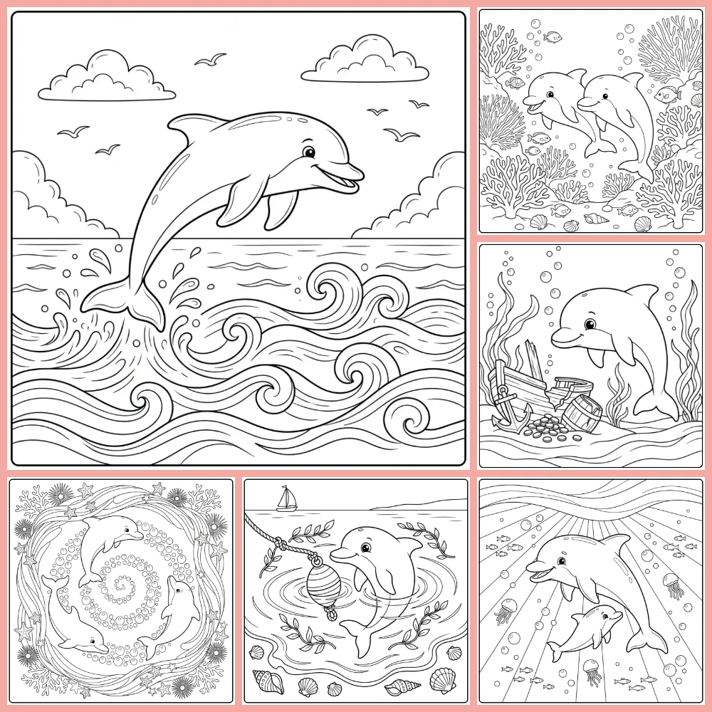 Gratis Kleurplaten Dolfijn Om Te Printen PDF