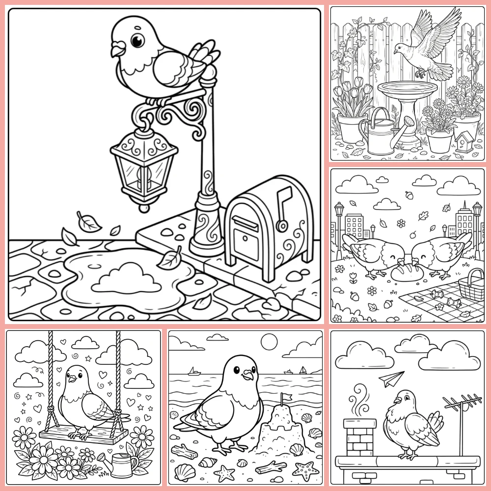 Gratis Kleurplaten Duif Om Te Printen PDF