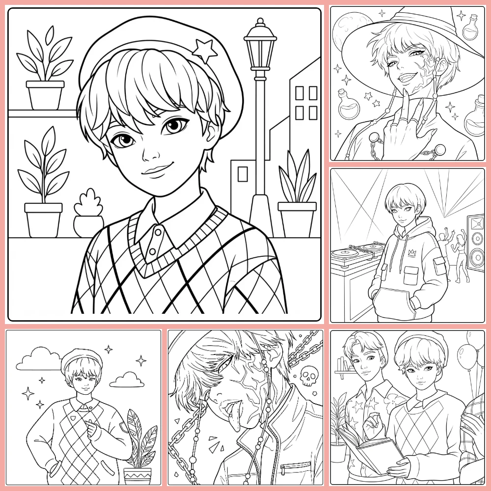 Gratis Kleurplaten Kpop Demon Hunters Baby Saja Om Te Printen PDF Voor Alle