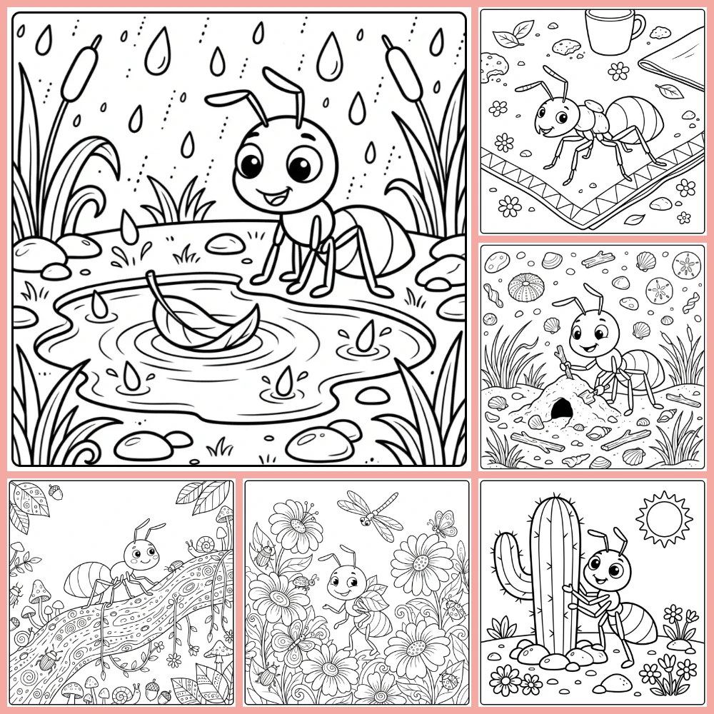 Gratis Kleurplaten Mier Om Te Printen PDF Voor Alle