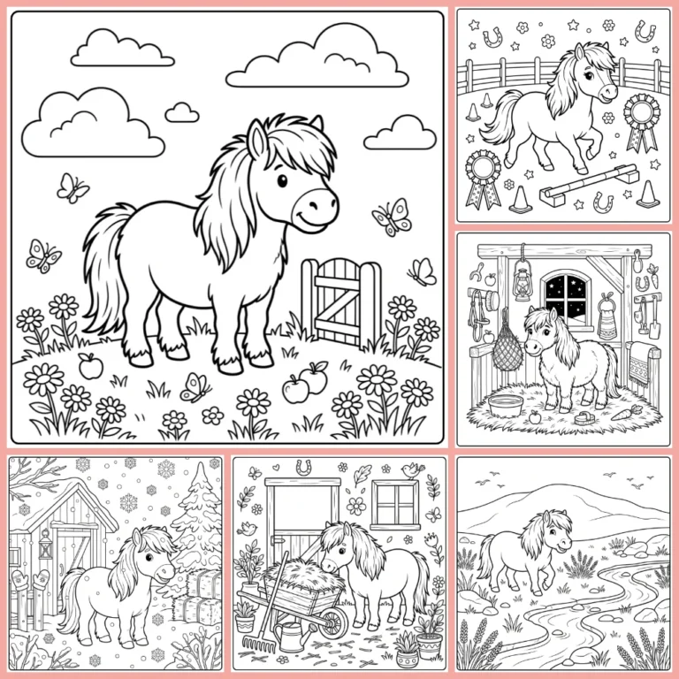 Gratis Kleurplaten Shetlander Om Te Printen PDF