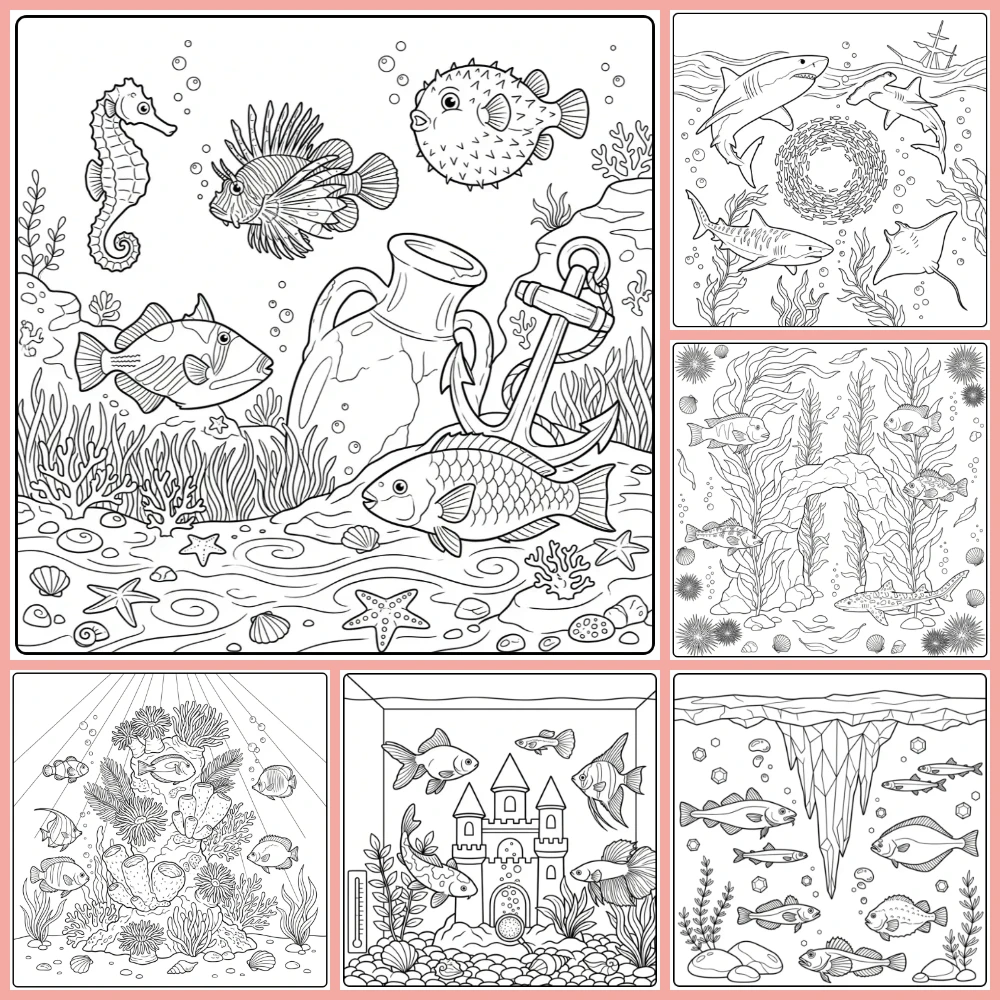 Gratis Kleurplaten Vis Om Te Printen PDF