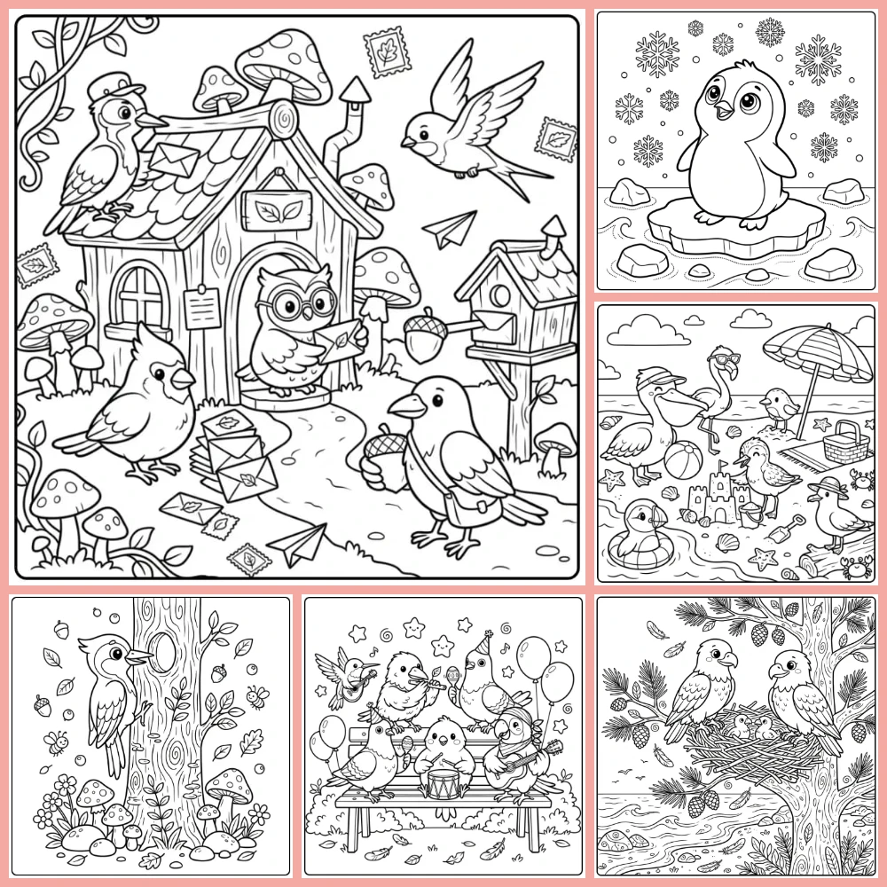 Gratis Kleurplaten Vogel Om Te Printen PDF Voor Alle