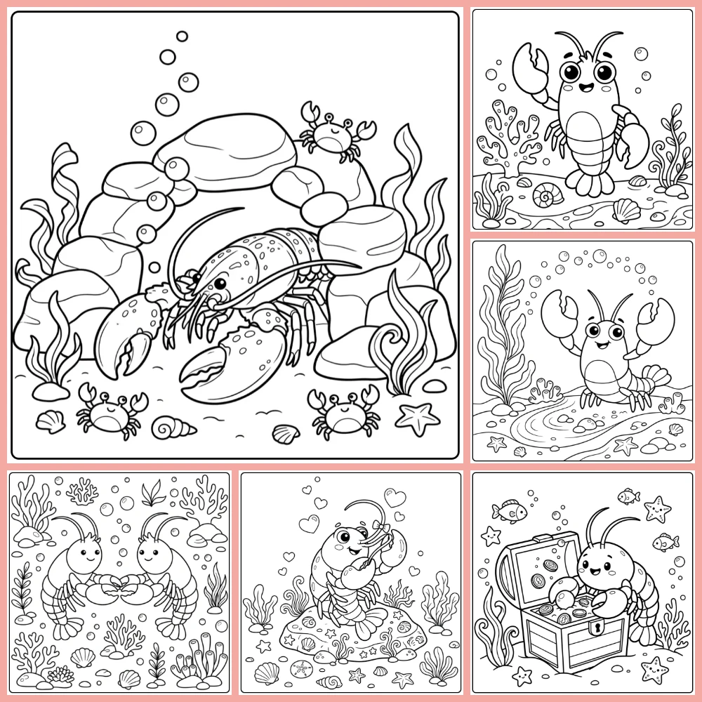 Gratis Kreeft Kleurplaten Om Te Printen PDF