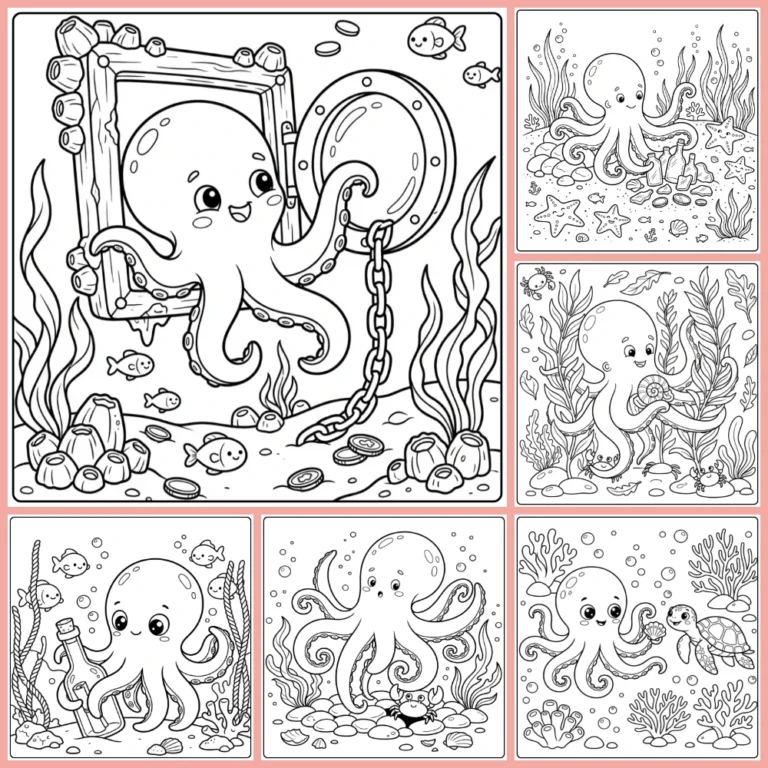 Gratis Octopus Kleurplaten Om Te Printen PDF Voor Alle