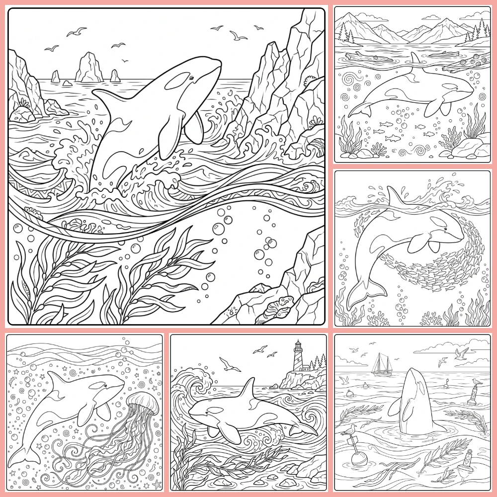 Gratis Orka Kleurplaten Om Te Printen PDF