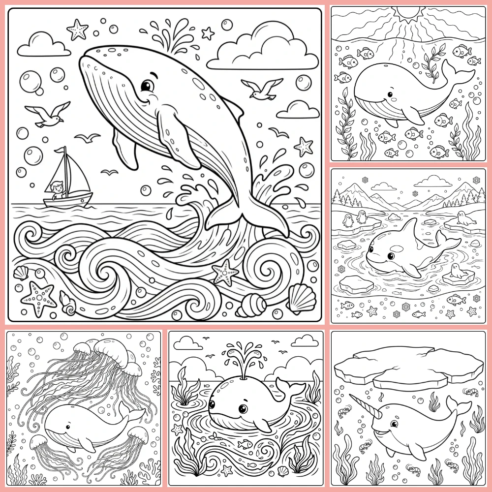 Gratis Walvis Kleurplaten Om Te Printen PDF Voor Alle