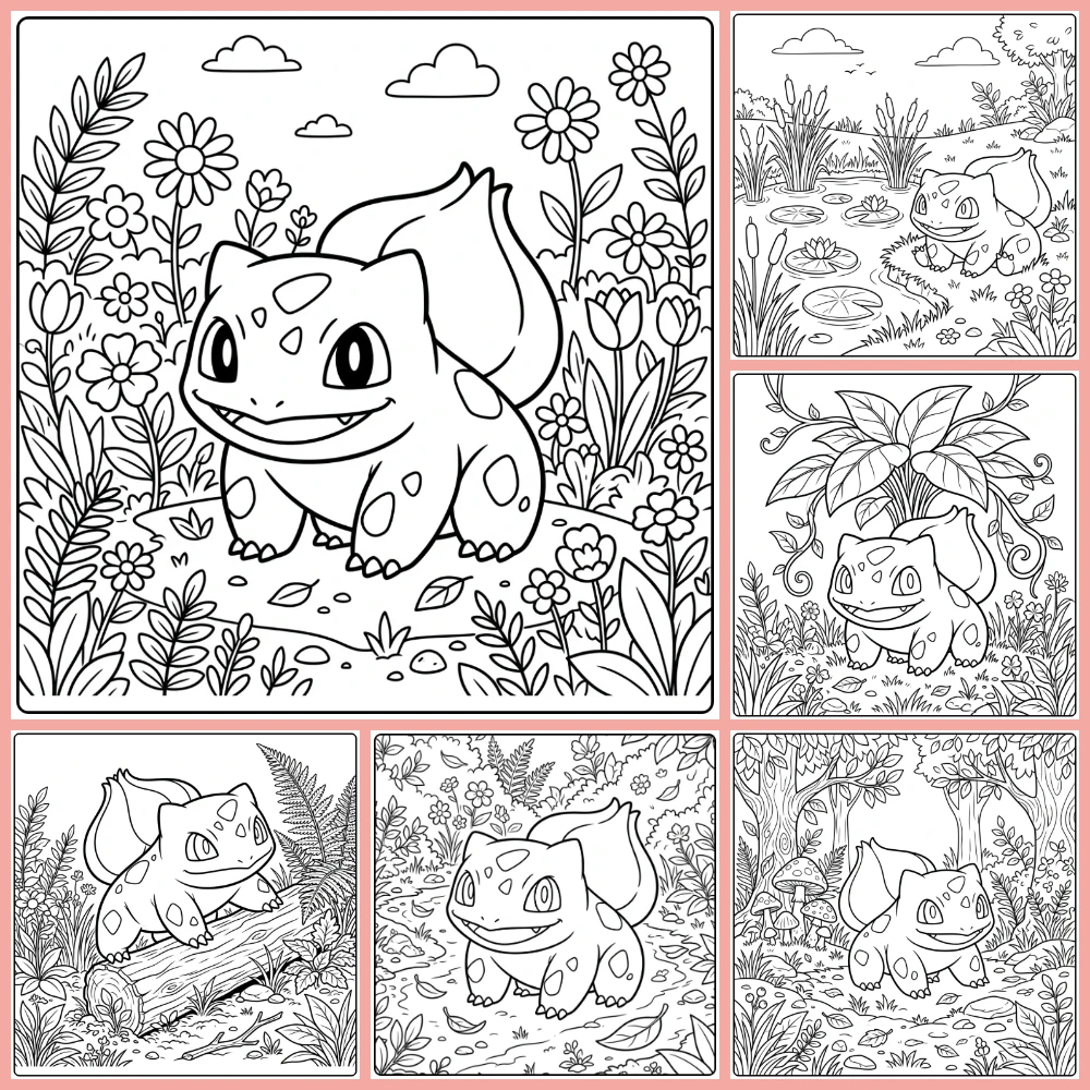 Gratis Bulbasaur Kleurplaten Om Te Printen PDF Voor Alle