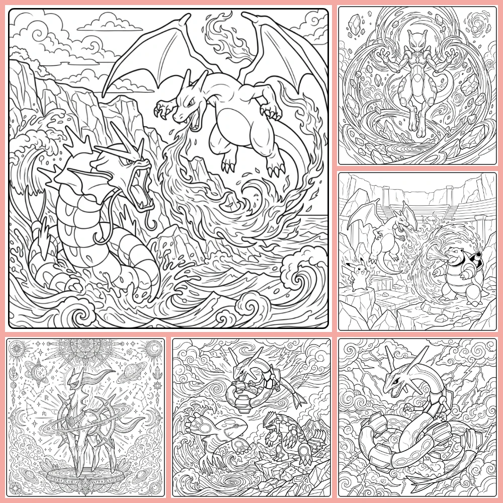 Gratis Kleurplaten Pokemon Moeilijk Om Te Printen PDF