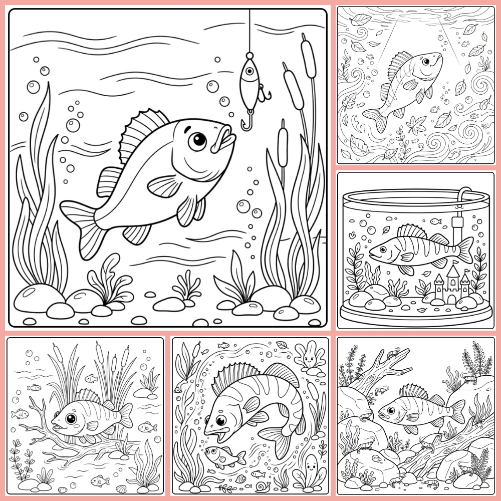 Gratis Kleurplaten Snoekbaars Om Te Printen PDF