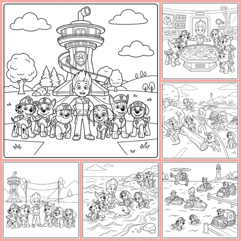 Gratis Paw Patrol Kleurplaten Om Te Printen PDF