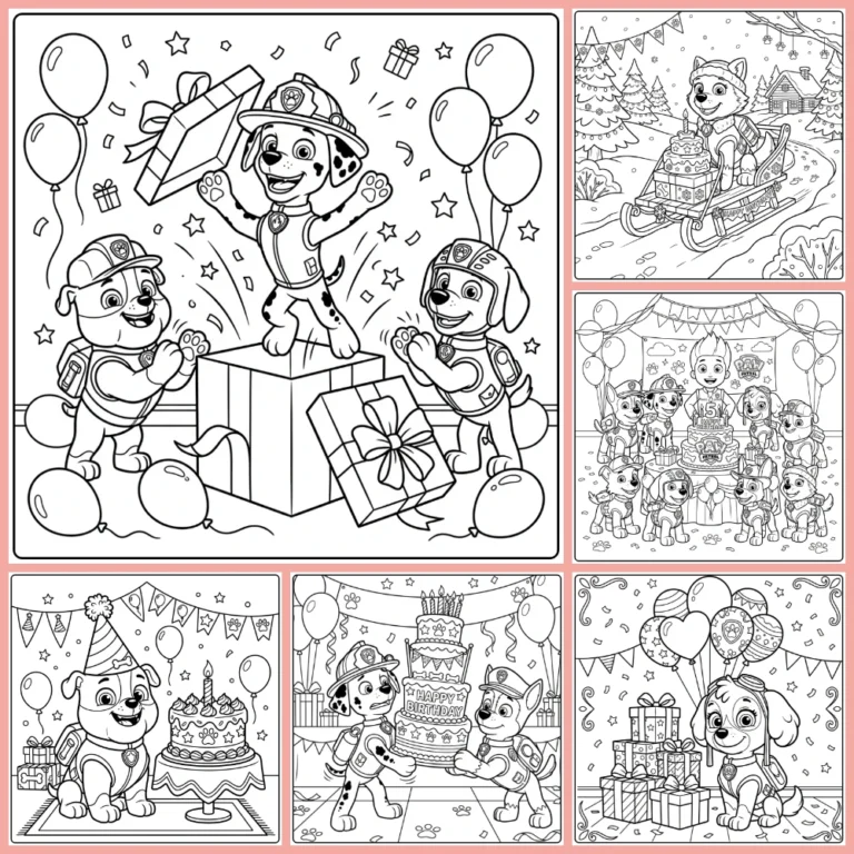 Gratis Paw Patrol Kleurplaten Verjaardag Om Te Printen PDF