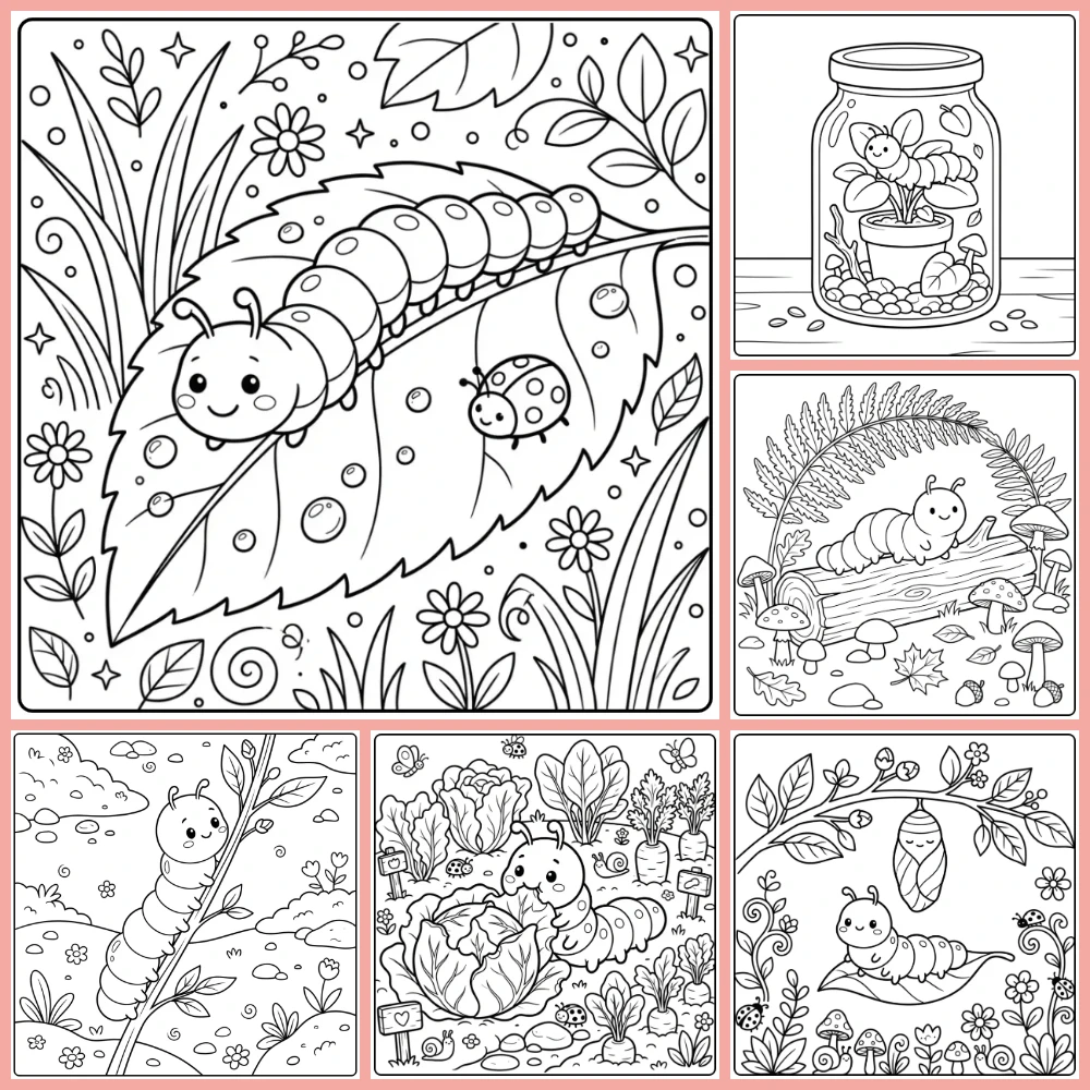 Gratis Rups Kleurplaten Om Te Printen PDF