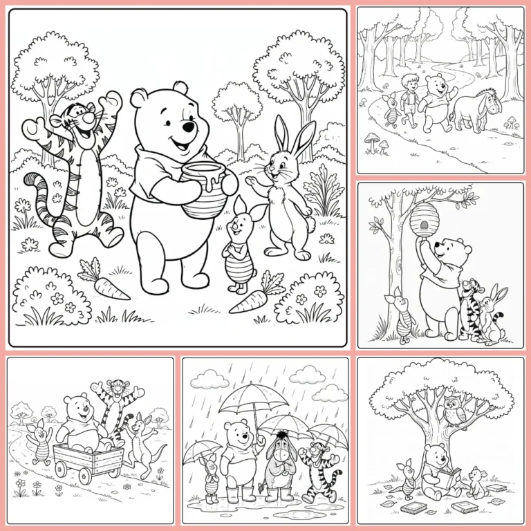 Gratis Winnie De Poeh Kleurplaten Om Te Printen PDF