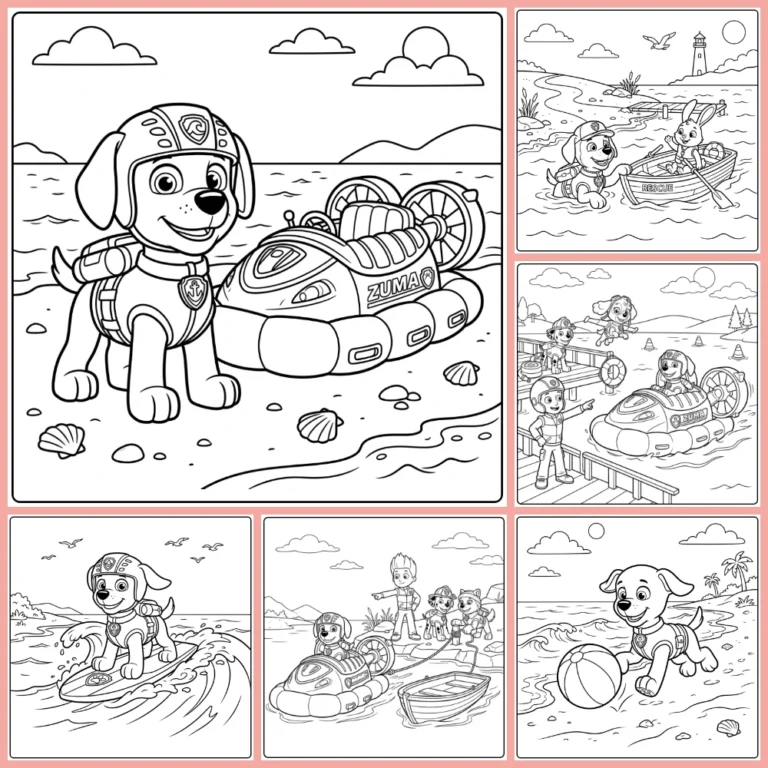 Gratis Zuma Paw Patrol Kleurplaten Om Te Printen PDF Voor Alle