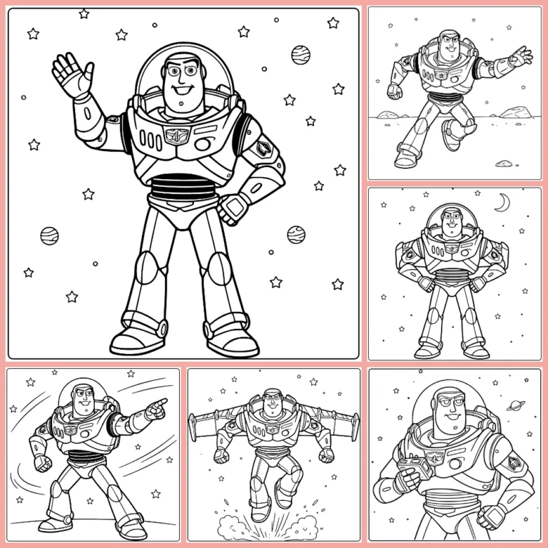 Gratis Buzz Lightyear Kleurplaten Om Te Printen PDF Voor Alle