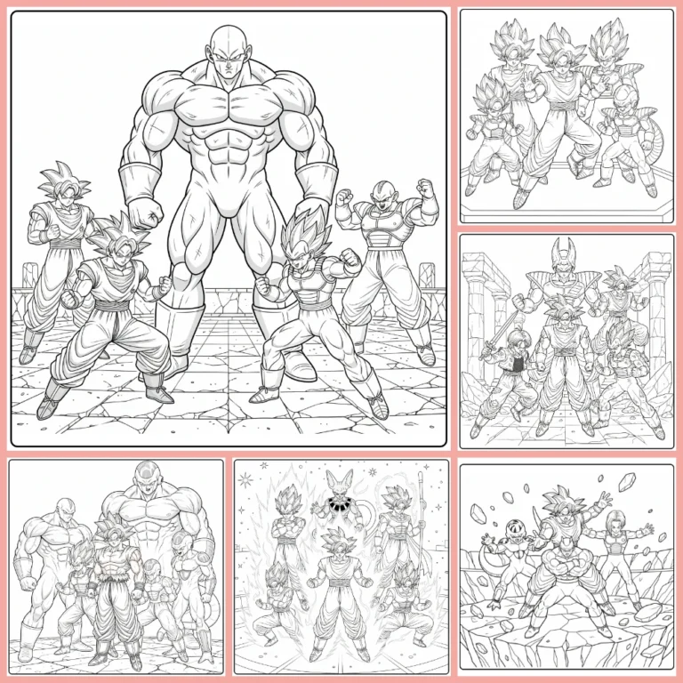 Gratis Dragon Ball Super Kleurplaten Om Te Printen PDF Voor Alle
