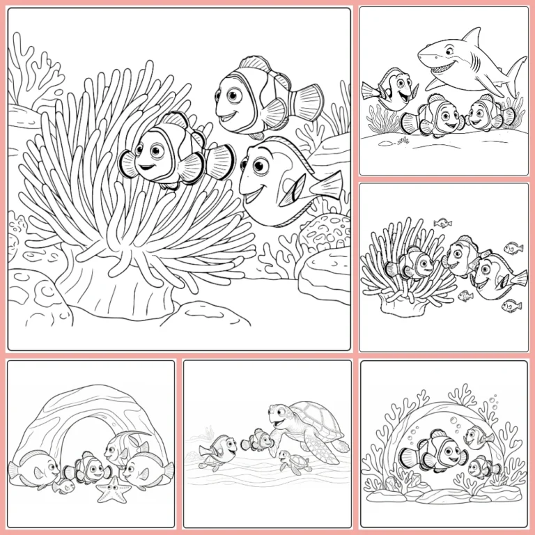 Gratis Finding Nemo Kleurplaten Om Te Printen PDF Voor Alle