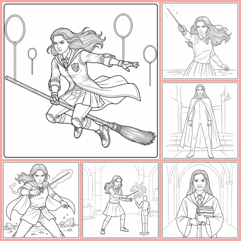 Gratis Ginny Weasley Kleurplaten Om Te Printen PDF Voor Alle