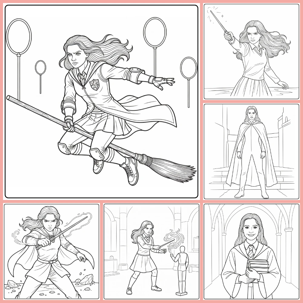 Gratis Ginny Weasley Kleurplaten Om Te Printen PDF Voor Alle