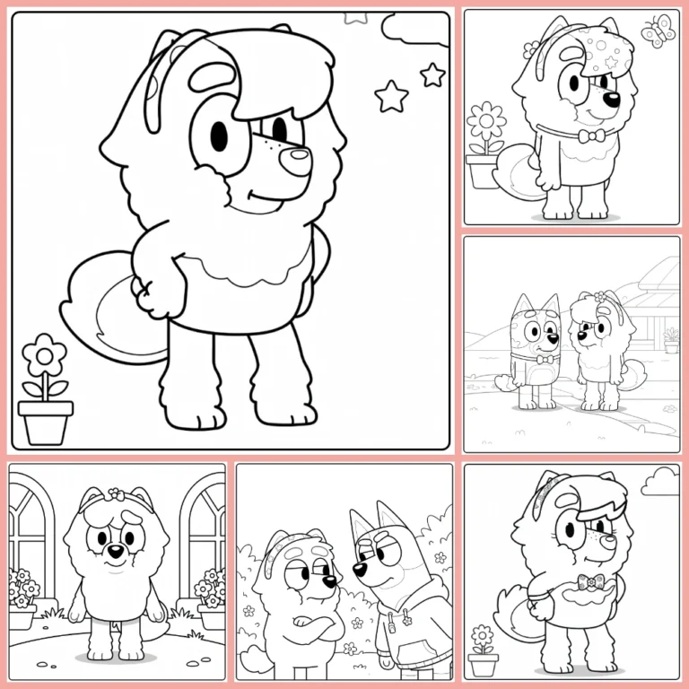 Gratis Judo Bluey Kleurplaten Om Te Printen PDF Voor Alle