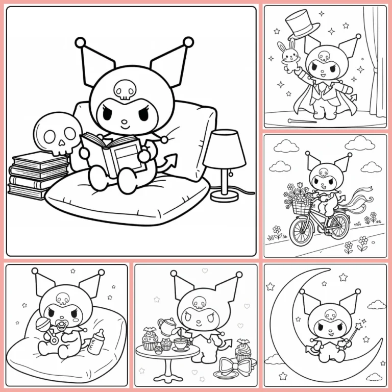 Gratis Kuromi Kleurplaten Om Te Printen PDF Voor Alle