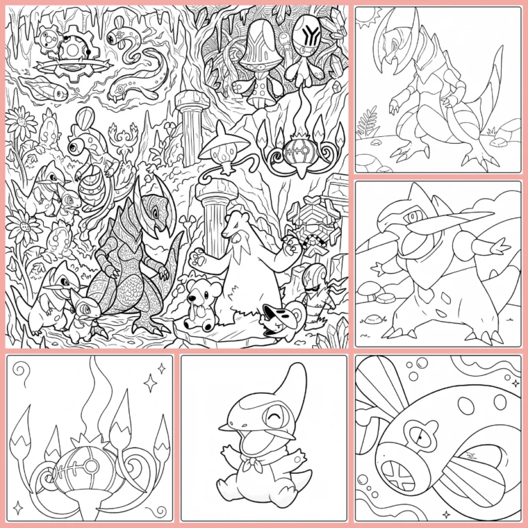 Gratis Pokemon Vijfde Generatie Kleurplaten Om Te Printen PDF