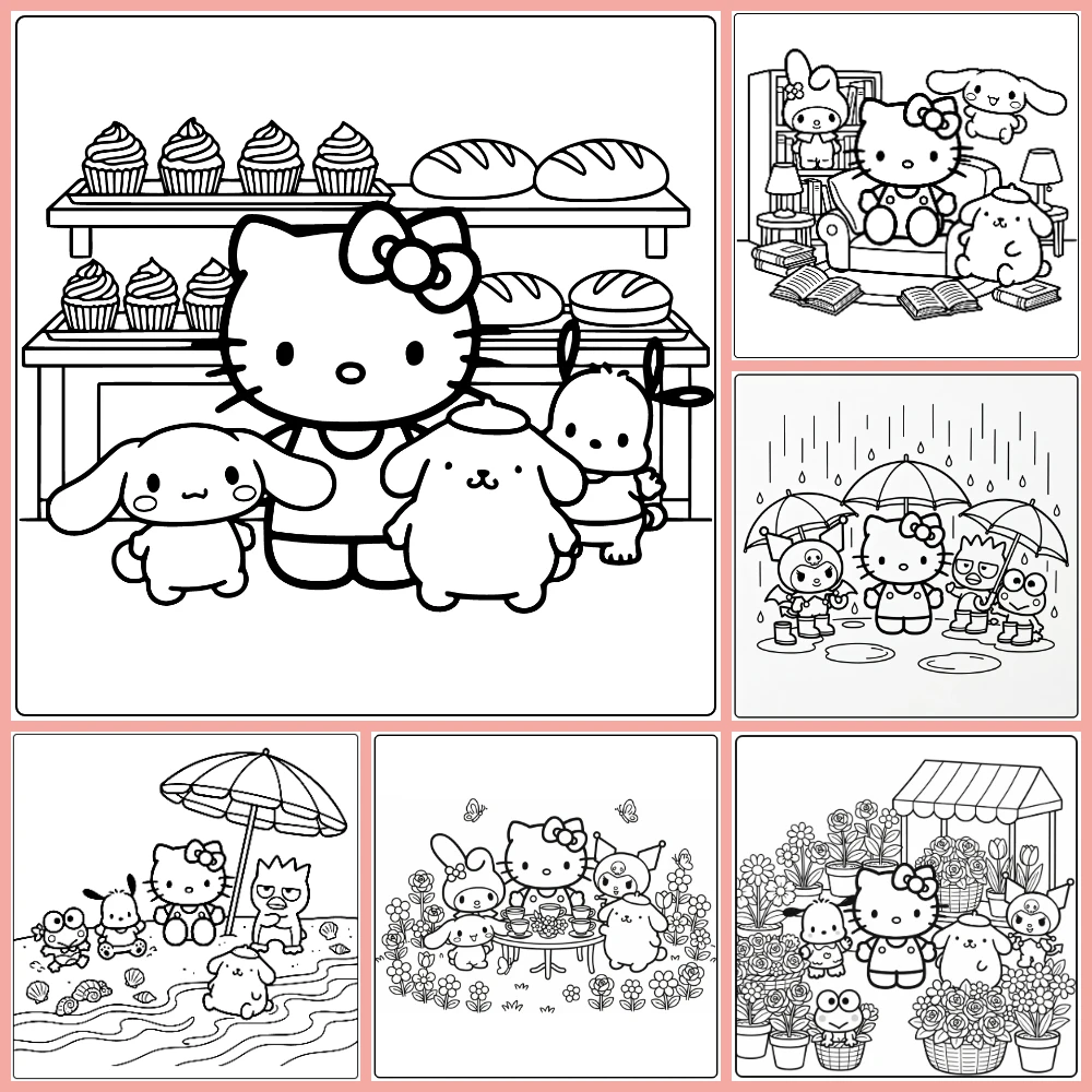 Gratis Sanrio Kleurplaten Om Te Printen PDF Voor Alle