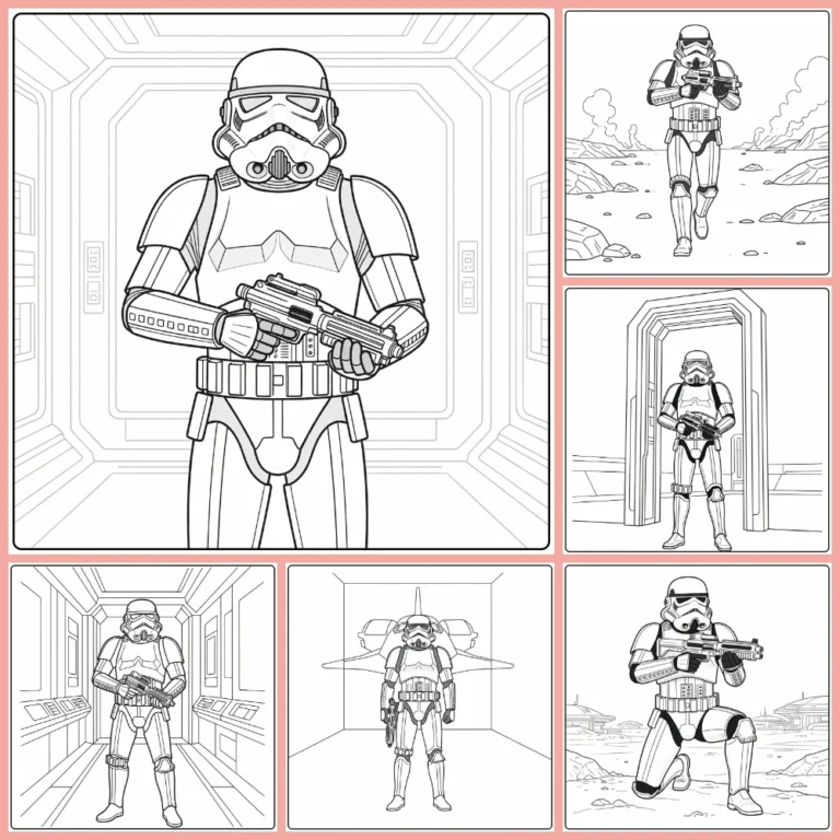 Gratis Stormtrooper Kleurplaten Om Te Printen PDF Voor Alle