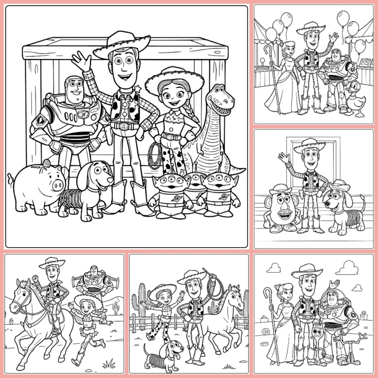 Gratis Toy Story Kleurplaten Om Te Printen PDF Voor Alle