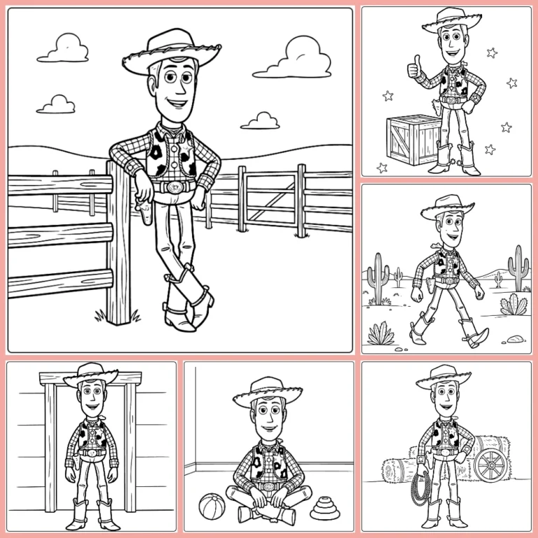 Gratis Woody Kleurplaten Om Te Printen PDF Voor Alle