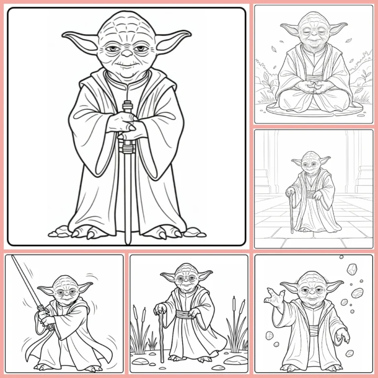 Gratis Yoda Kleurplaten Om Te Printen PDF Voor Alle