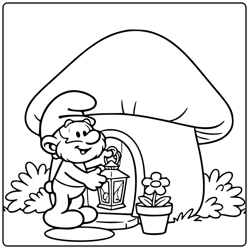 Gratis Grote Smurf Kleurplaten Om Te Printen PDF Voor Alle Gratis Grote Smurf Kleurplaten Om Te Printen PDF Voor Alle