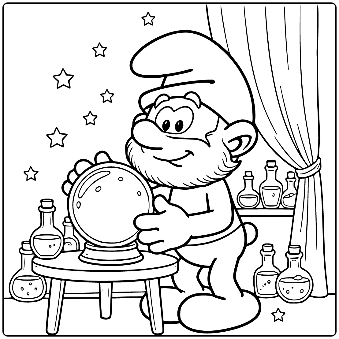 Gratis Smurfen Kleurplaten Om Te Printen PDF Voor Alle Gratis Smurfen Kleurplaten Om Te Printen PDF Voor Alle