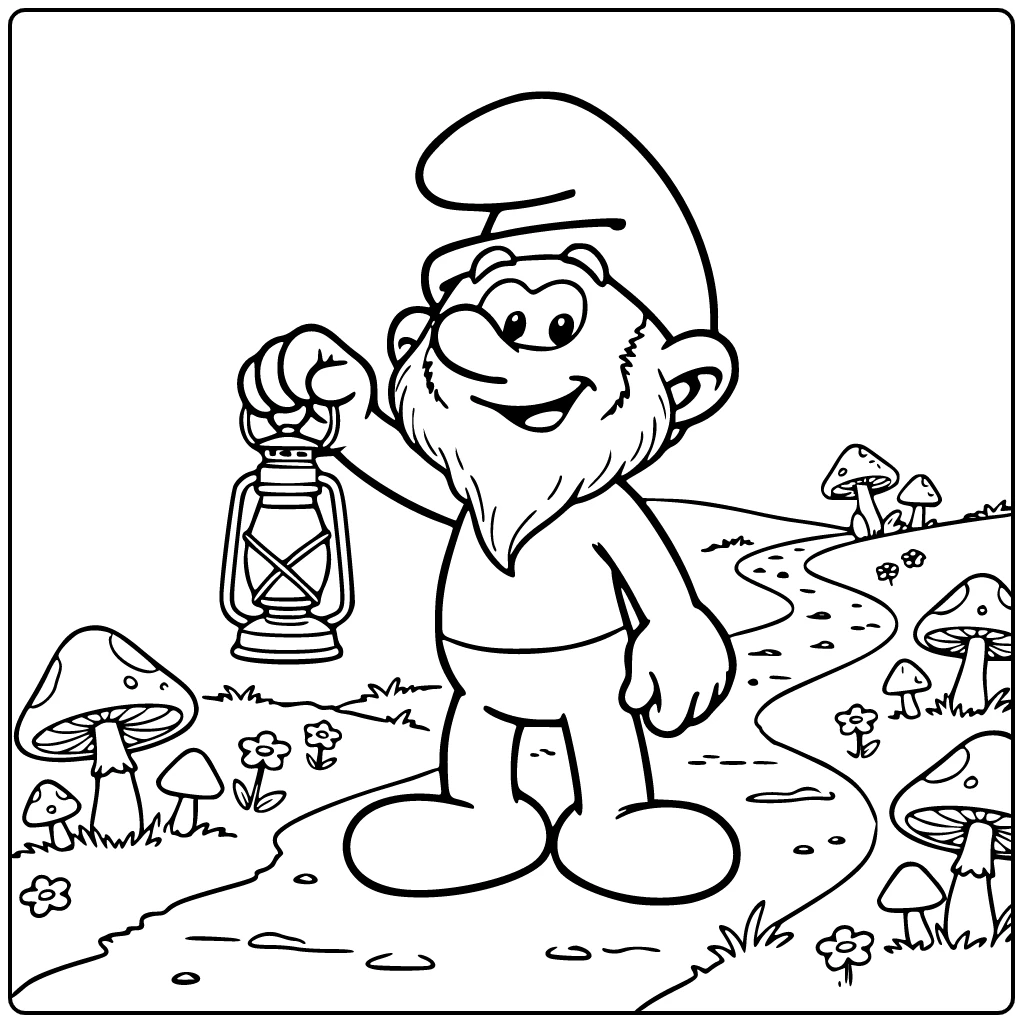 Gratis Grote Smurf Kleurplaten Om Te Printen PDF Voor Alle Gratis Grote Smurf Kleurplaten Om Te Printen PDF Voor Alle
