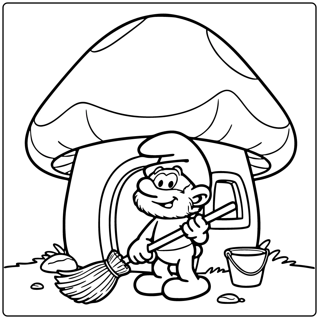 Gratis Smurfen Kleurplaten Om Te Printen PDF Voor Alle Gratis Smurfen Kleurplaten Om Te Printen PDF Voor Alle