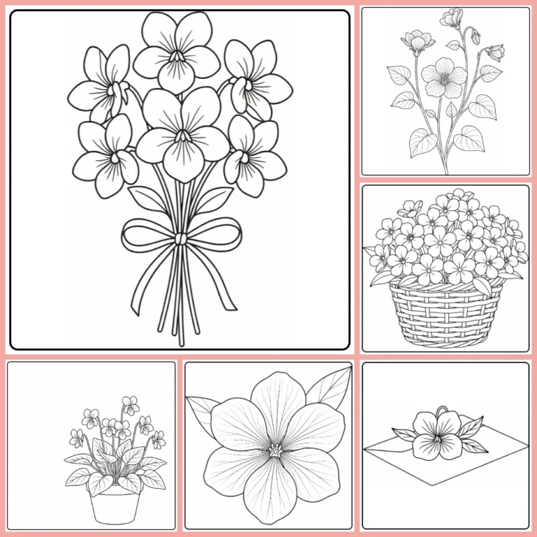 Gratis Geranium Kleurplaten Om Te Printen PDF Voor Alle