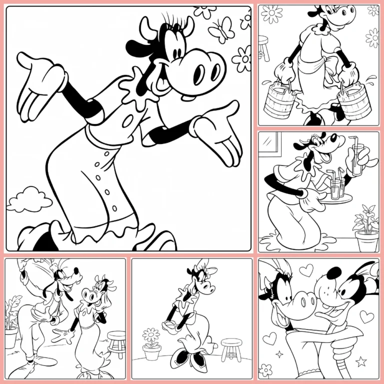Gratis Clarabelle Cow Kleurplaten Om Te Printen PDF Voor Alle