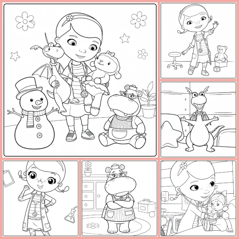 Gratis Doc McStuffins Kleurplaten Om Te Printen PDF Voor Alle