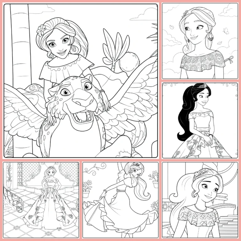 Gratis Elena of Avalor Kleurplaten Om Te Printen PDF Voor Alle